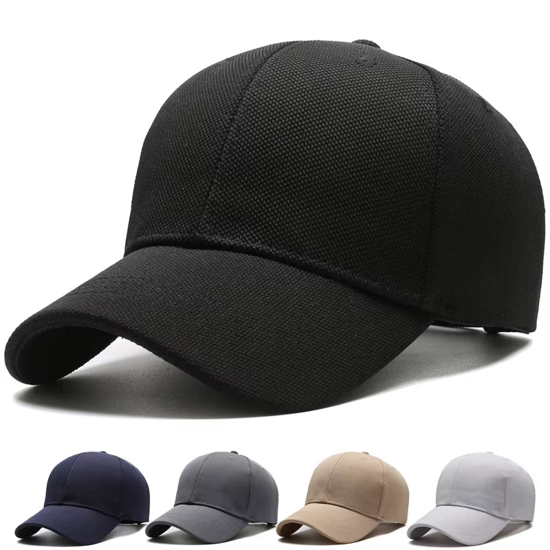  Cloth Light Plate Simple Hat Men's Casual Baseball Cap 
