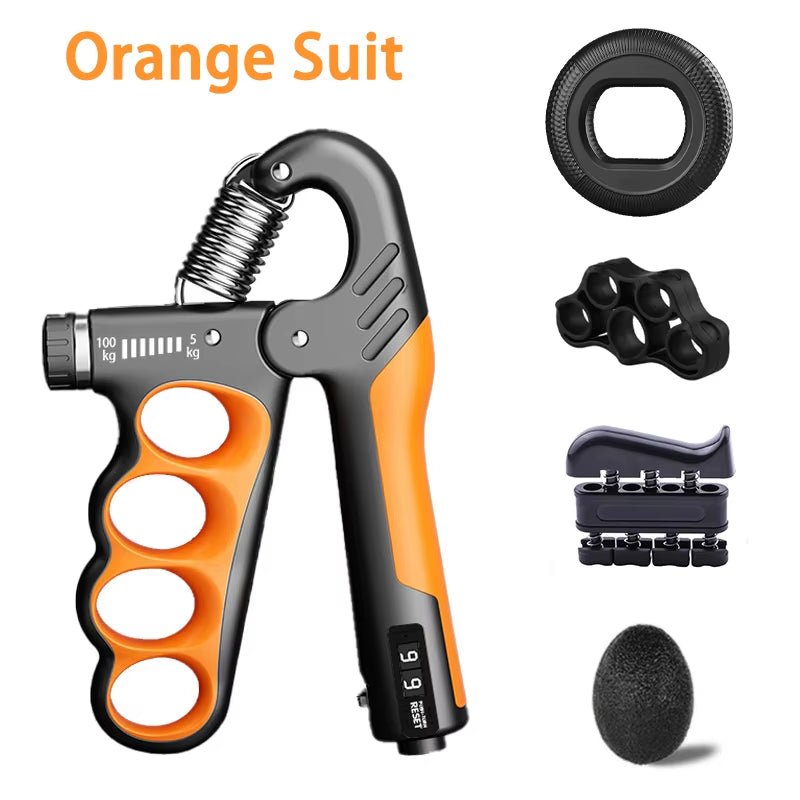 5 - 60/100/150Kg Grip Strength Gym Wrist Expander Hand Strengthener - PUREPULSEFIT