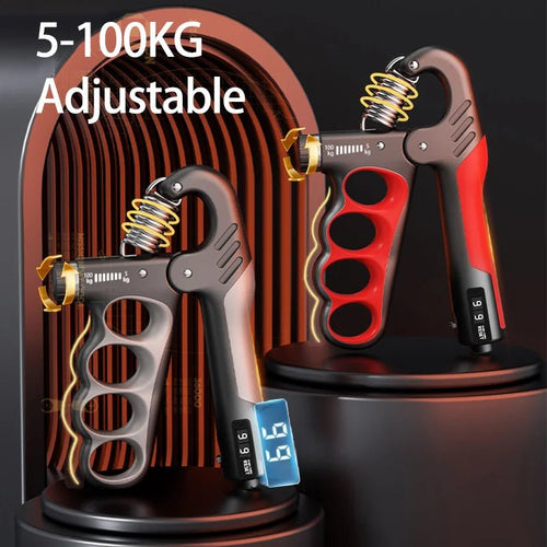 5 - 60/100/150Kg Grip Strength Gym Wrist Expander Hand Strengthener - PUREPULSEFIT