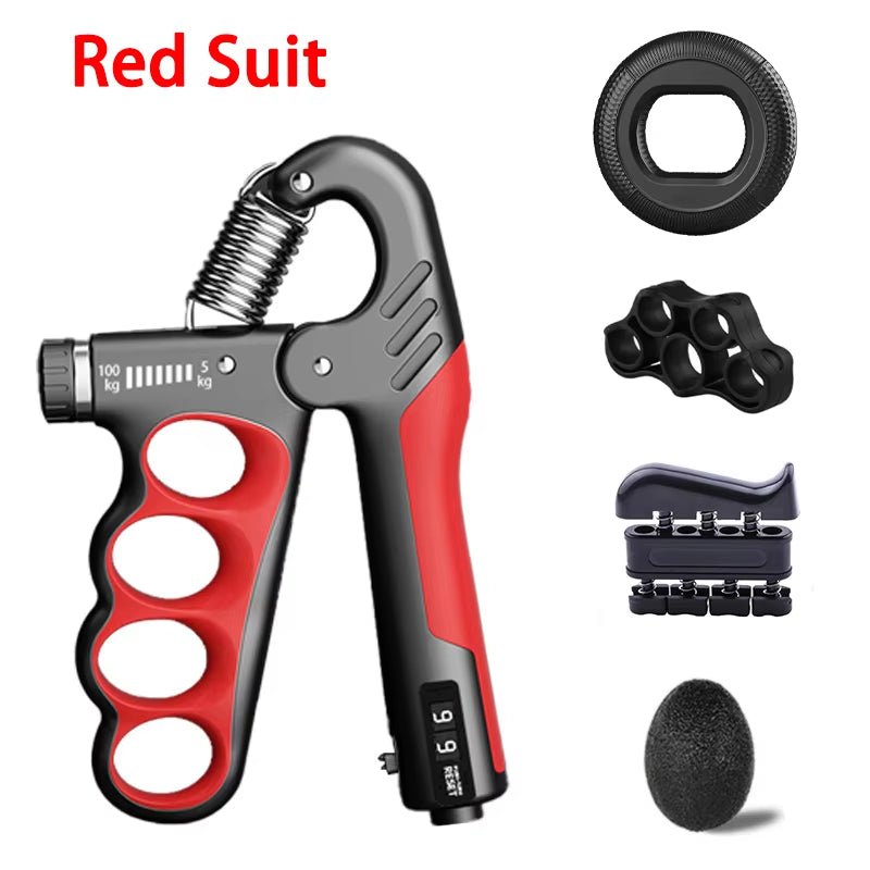 5 - 60/100/150Kg Grip Strength Gym Wrist Expander Hand Strengthener - PUREPULSEFIT