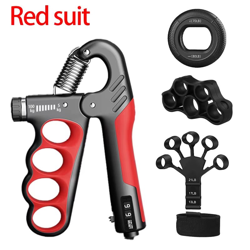 5 - 60/100/150Kg Grip Strength Gym Wrist Expander Hand Strengthener - PUREPULSEFIT