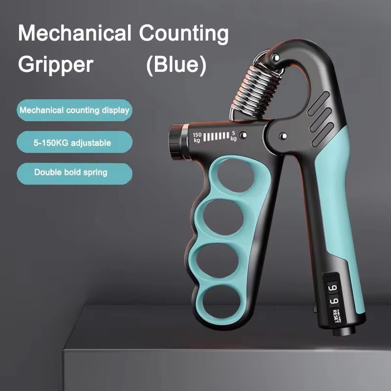 5 - 60/100/150Kg Grip Strength Gym Wrist Expander Hand Strengthener - PUREPULSEFIT