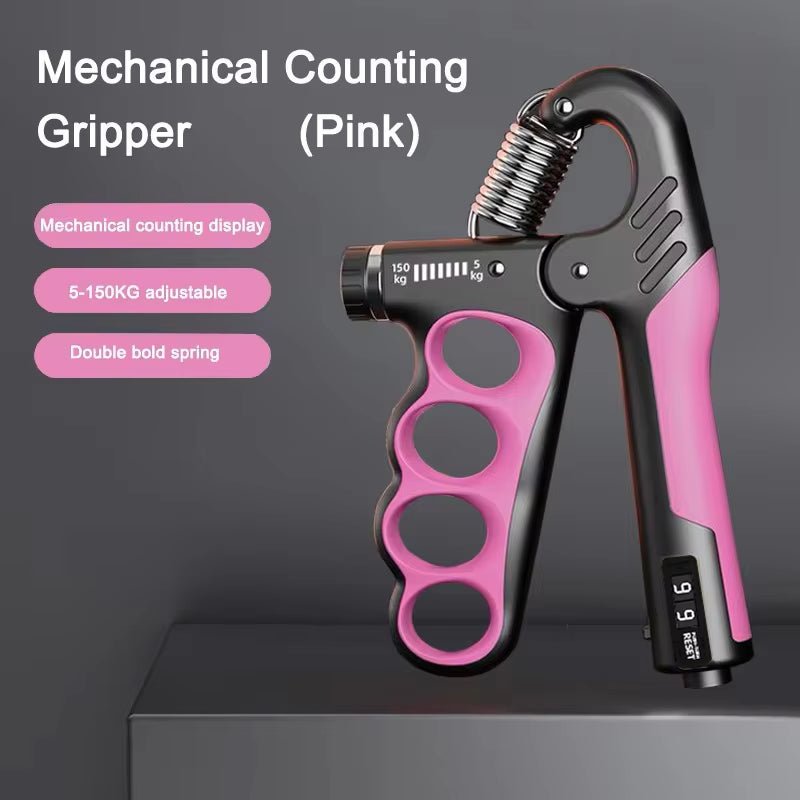 5 - 60/100/150Kg Grip Strength Gym Wrist Expander Hand Strengthener - PUREPULSEFIT