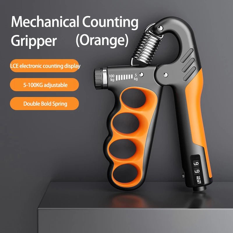 5 - 60/100/150Kg Grip Strength Gym Wrist Expander Hand Strengthener - PUREPULSEFIT