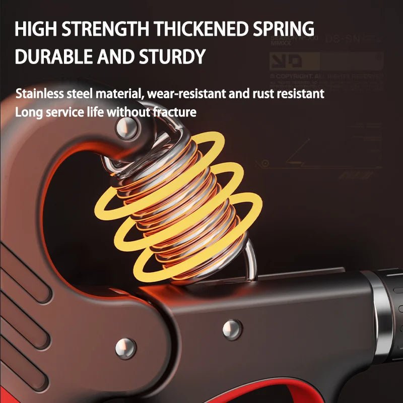 5 - 60/100/150Kg Grip Strength Gym Wrist Expander Hand Strengthener - PUREPULSEFIT