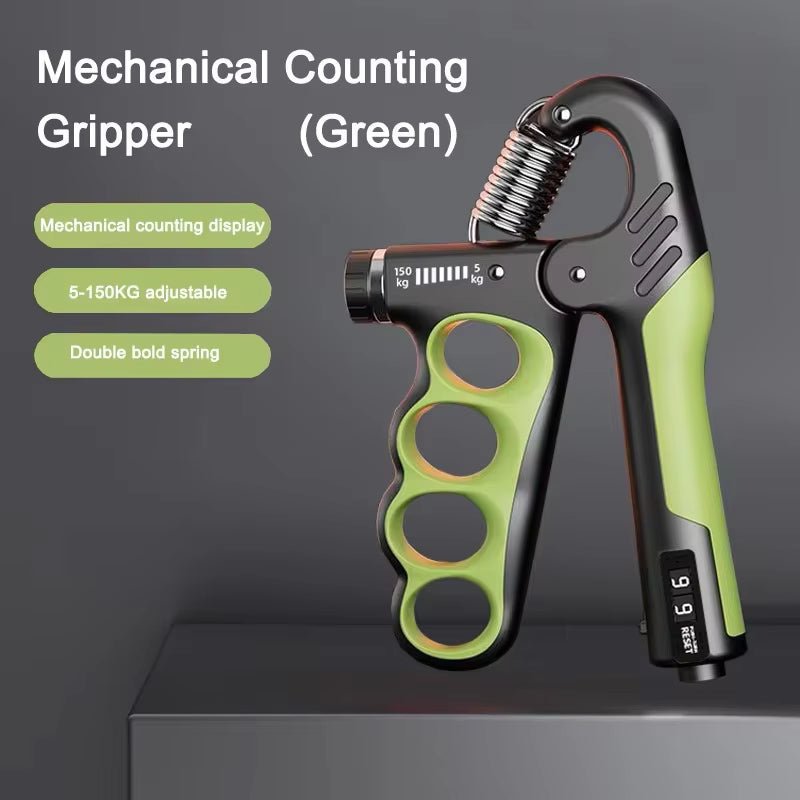 5 - 60/100/150Kg Grip Strength Gym Wrist Expander Hand Strengthener - PUREPULSEFIT