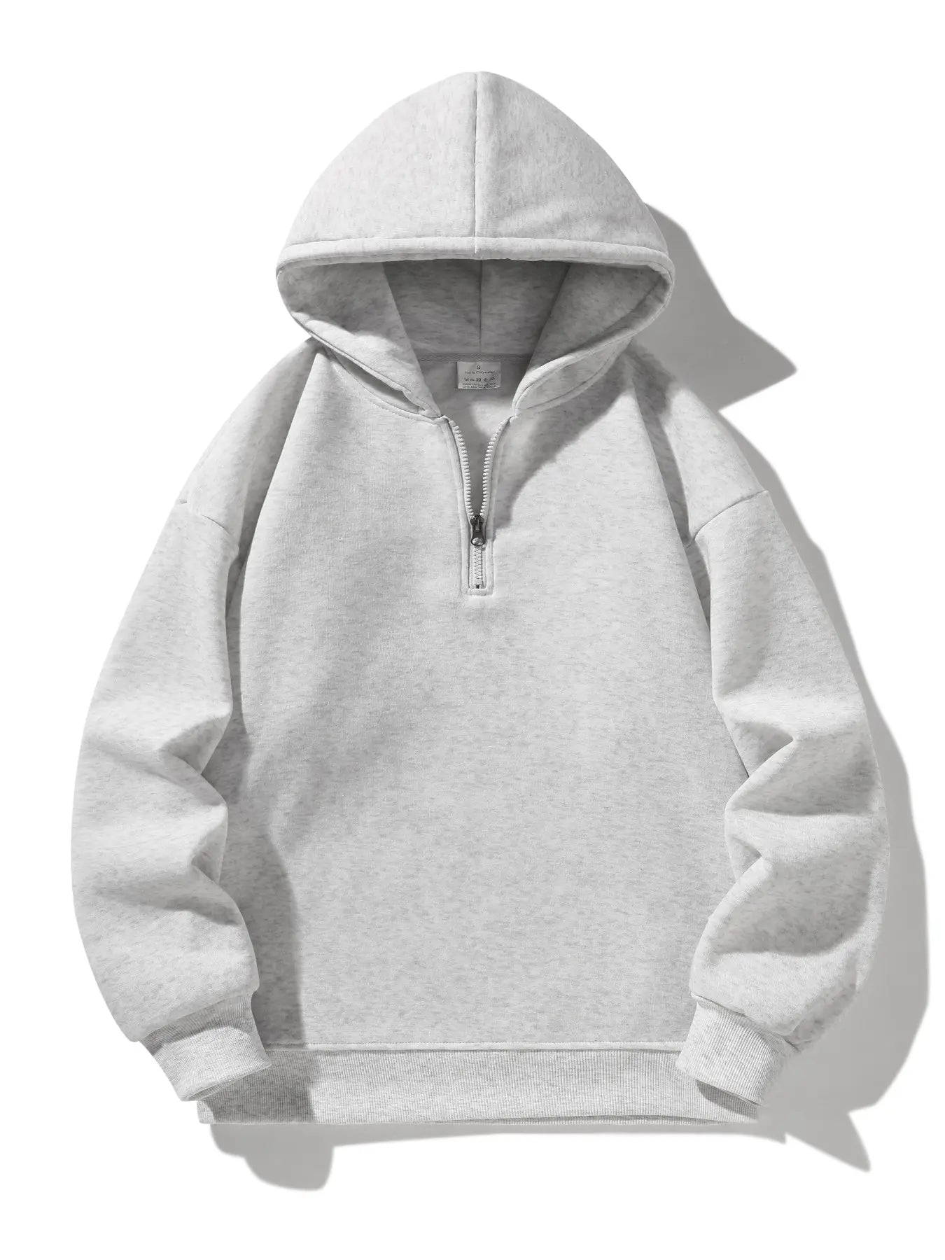 Men's Essential Half Zip Hoodie - Casual Comfy Long Sleeve Sweatshirt for Fall & Winter
