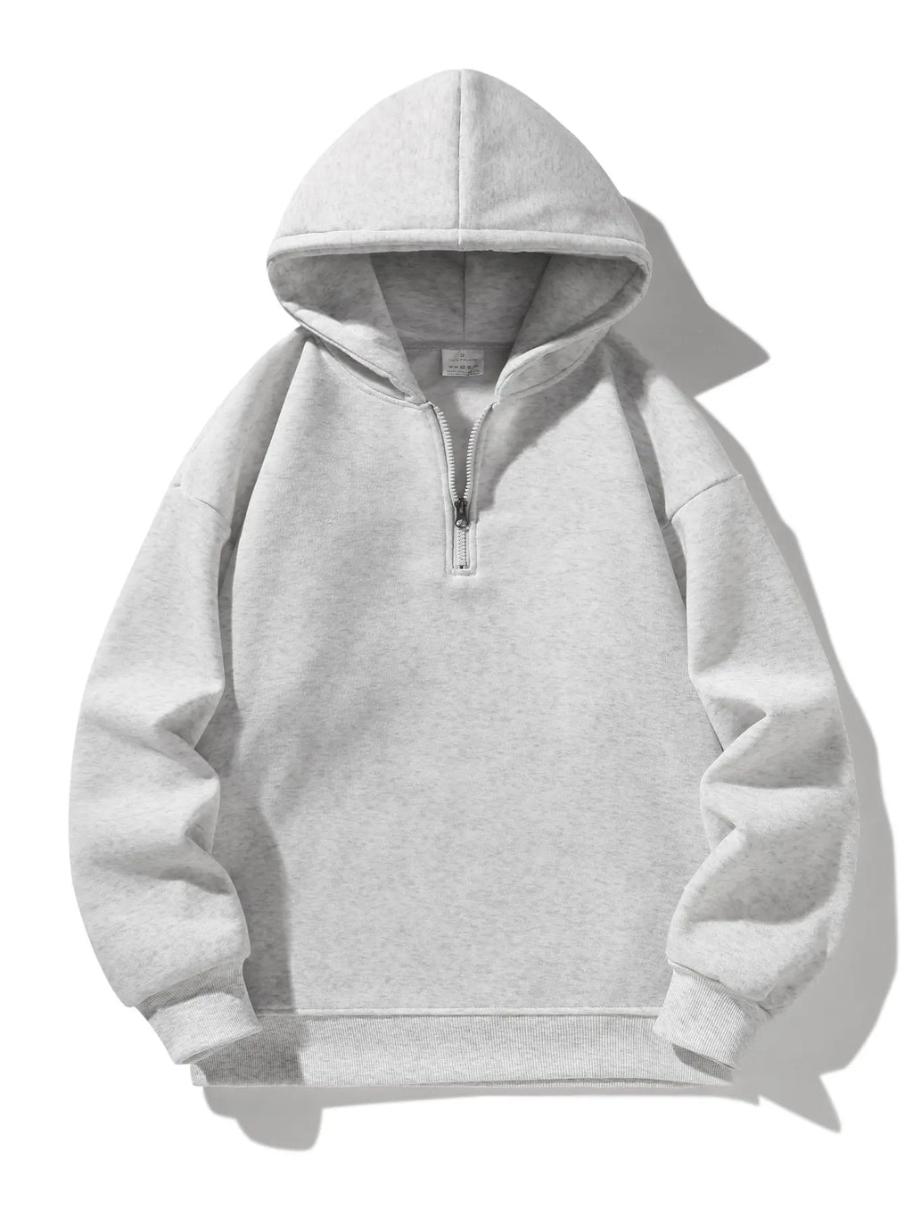Men's Essential Half Zip Hoodie - Casual Comfy Long Sleeve Sweatshirt for Fall & Winter