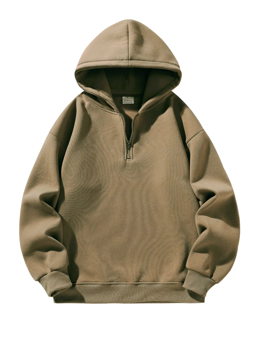 Men's Essential Half Zip Hoodie - Casual Comfy Long Sleeve Sweatshirt for Fall & Winter