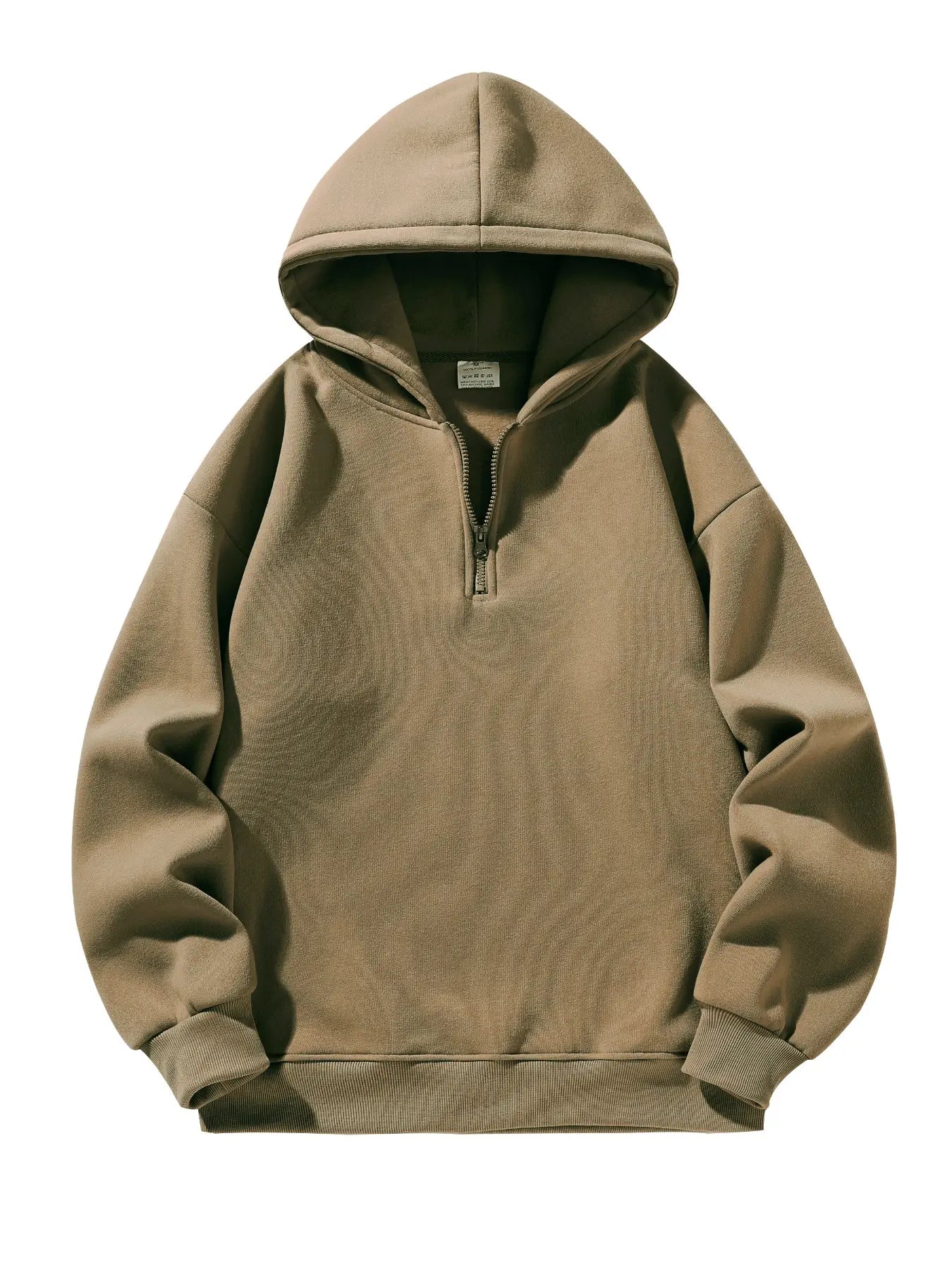 Men's Essential Half Zip Hoodie - Casual Comfy Long Sleeve Sweatshirt for Fall & Winter