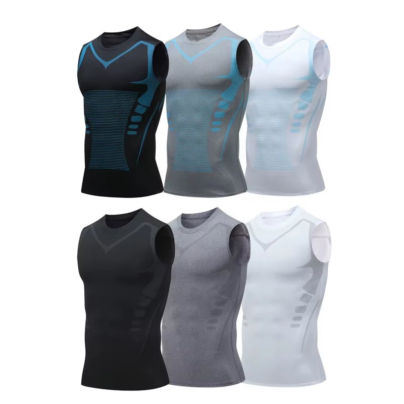 Men's Quick Dry Compression Tank Top for Gym Workout - PurePulseFit